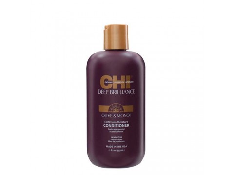 CHI Deep Brilliance Olive&Monoi Conditioner Kondicionierius, 355 ml